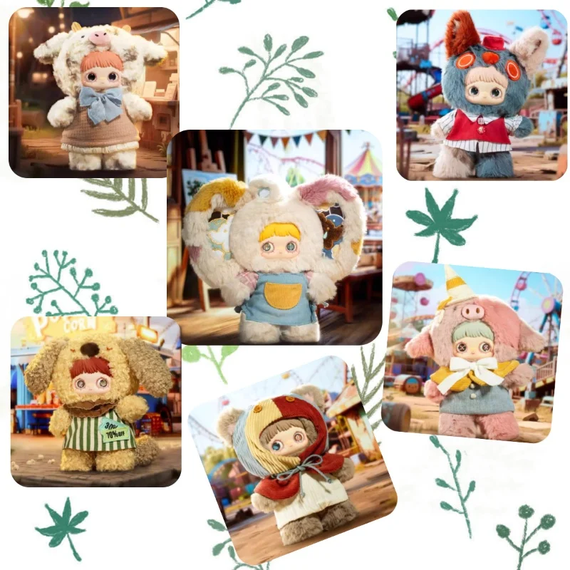 

In stock Genuine Maymei Forgetten Funfair 400% Blind Box Vinyl Plush Toy Figurine Ornament Mystery Box Collection For Girls Gift