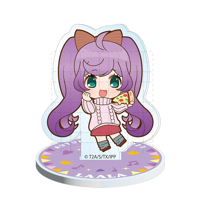 Game Yumekawa Yui Minami Mirei Anime Manaka Laala Shiratama Mikan Acrylic Stand Doll Mini Figure Model Cosplay Toy for Gift