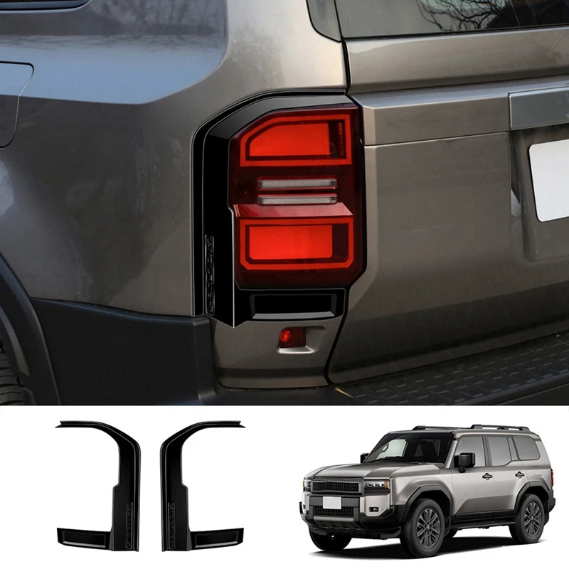 

Car Tail Light Trim Frame Rear Fog Lamp Cover For Toyota Prado LC250 2024