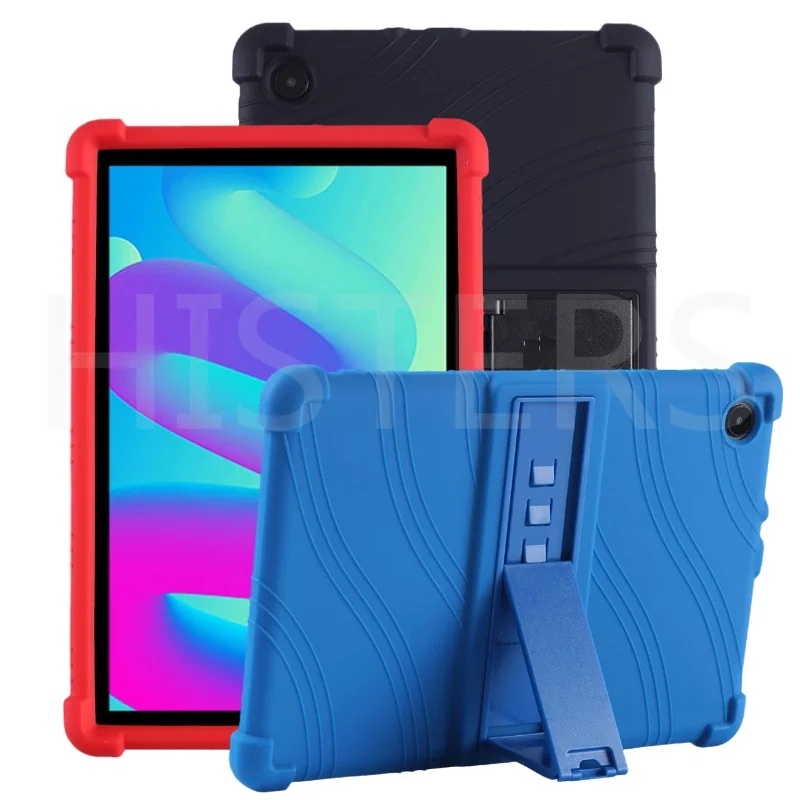 

Silicon Cover Case with Kickstand For TCL Tab 10 HD 2022 9160G 9460G 10.1" Tablet PC Shockproof Funda Shell