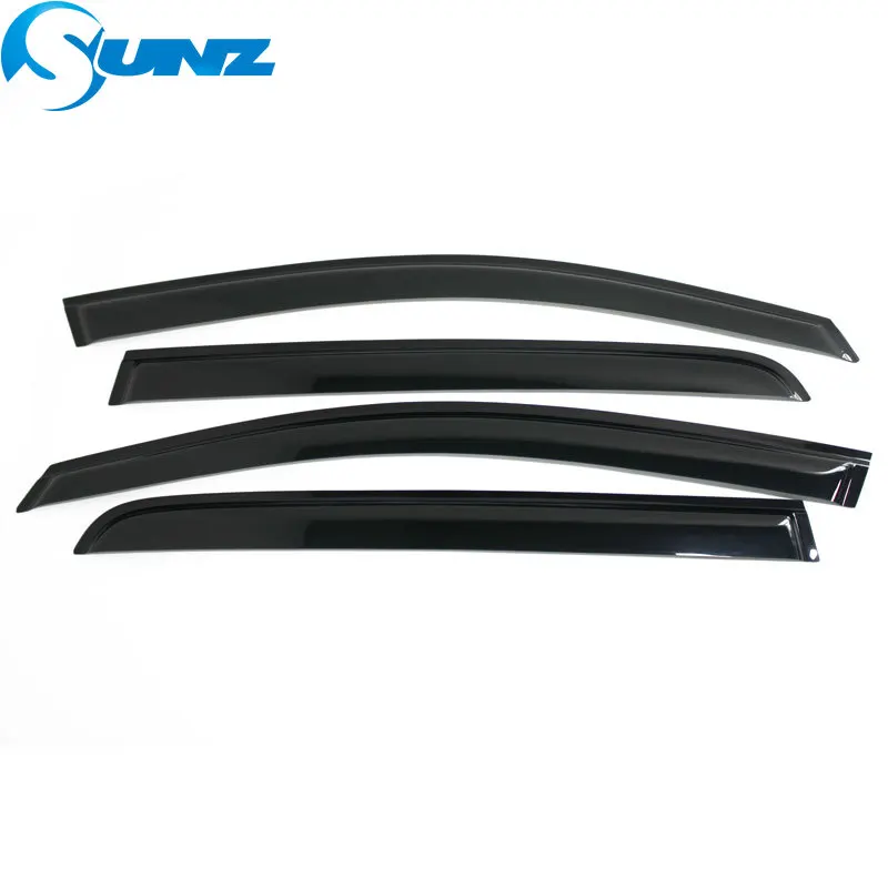 Side Window Deflectors For VW Golf 5 V MK5 TDI GTI R32 2004 2005 2006 2007 2008 Sun Rain Guard Door Visor Weathershield SUNZ