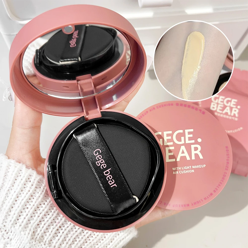 Face Foundation Air Cushion Waterproof Brighten BB Cream Concealer Lasting Oil-control Women Makeup Face Base Korean Cosmetics