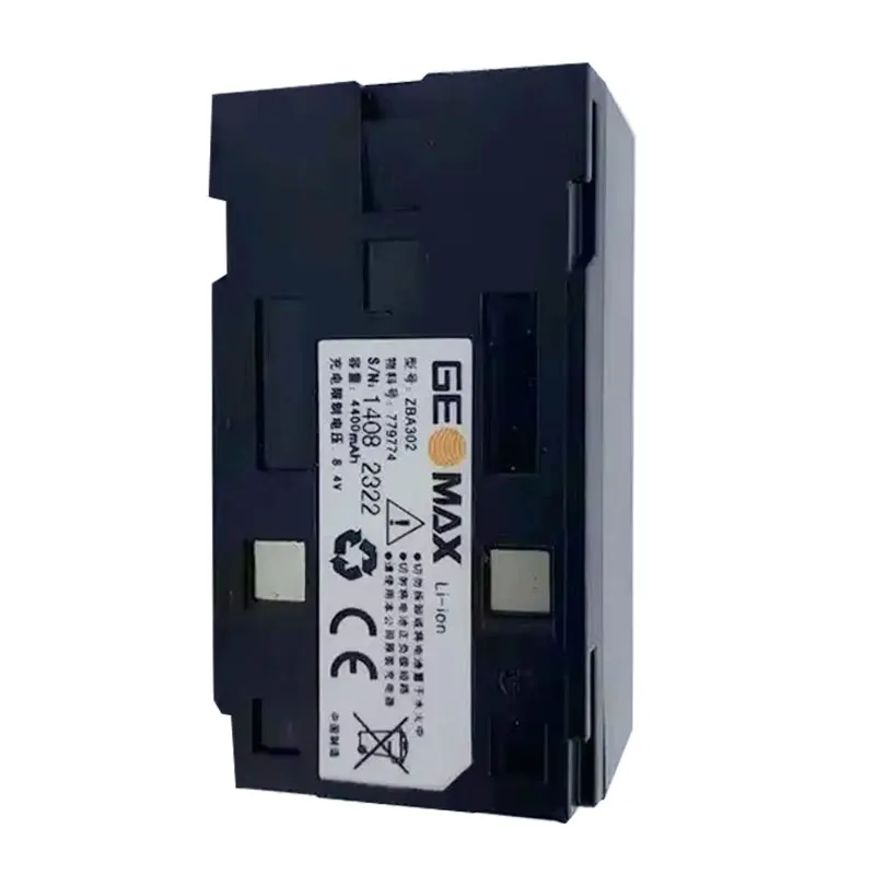 

ZBA302 ZBA301 Battery For Geomax ZT30 ZT20/20R ZOOM20/30/35PRO Total Station 8.4V 4400mAh Lithium Battery