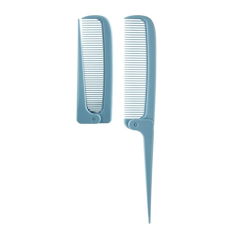 1Foldable Comb, Travel Portable Comb, 360° Foldable and Portable Design, Essential for Home and Travel Hairstyle Design, Outdoor