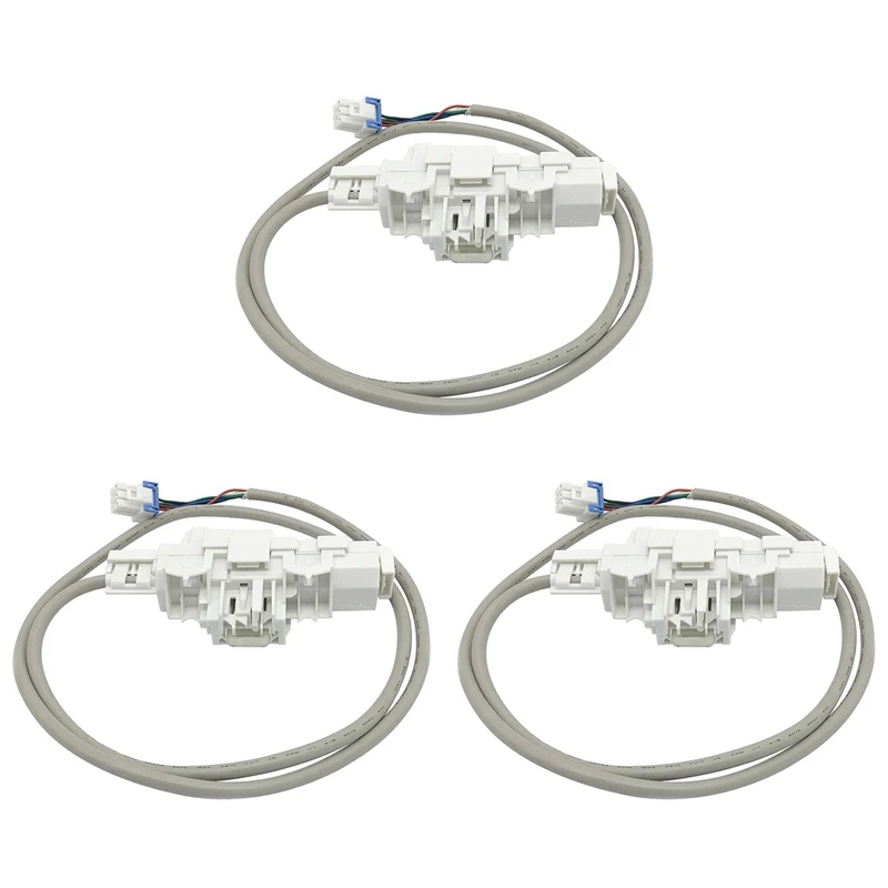 3X DC34-00025E For Samsung Washing Machine Door Lock Switch, DC34-00025A DC34-00025C 4546106, Etc.