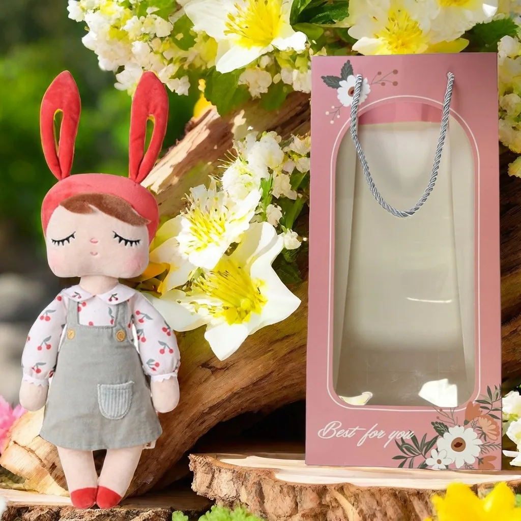 

Metoo в пасторальном стиле, детская плюшевая игрушка для сна, плюшевая игрушка Анжела, милая кукла-кролик, праздничный сюрприз для мальчиков и девочек