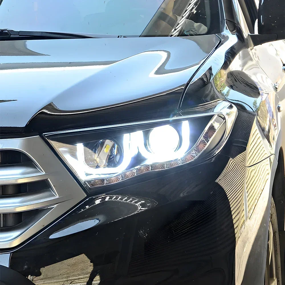 

Assembly For Toyota Highlander Kluger 2012-2014 LED Car Front lamps Upgrade Dual Projector Lens Auto Headlight Accessories