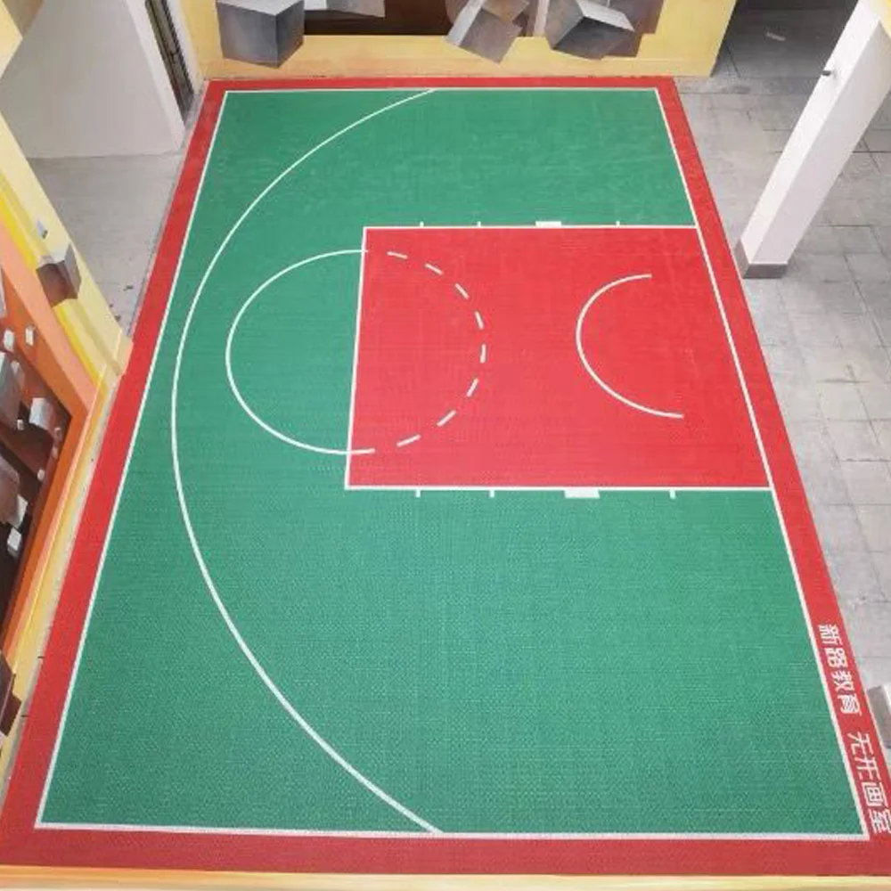 Beable Premium PP Interlocking Basketball Court Tiles Professional Competitions Court For Home School Government Project