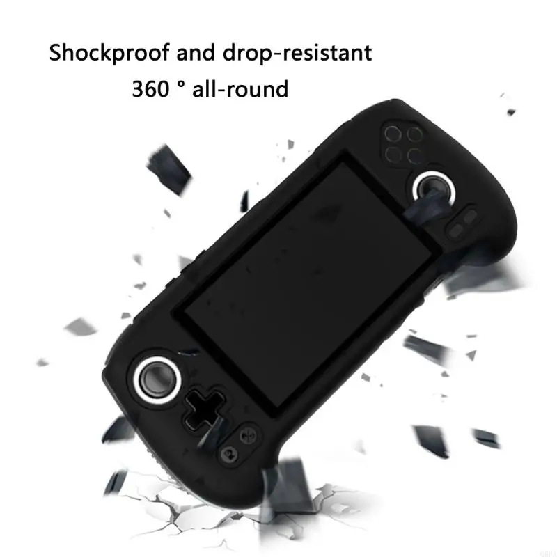 Q6PA Protective Silicone Shell for RG556 with Dedicated Control Openings, Cable Access, and Surrounding Body Coverage