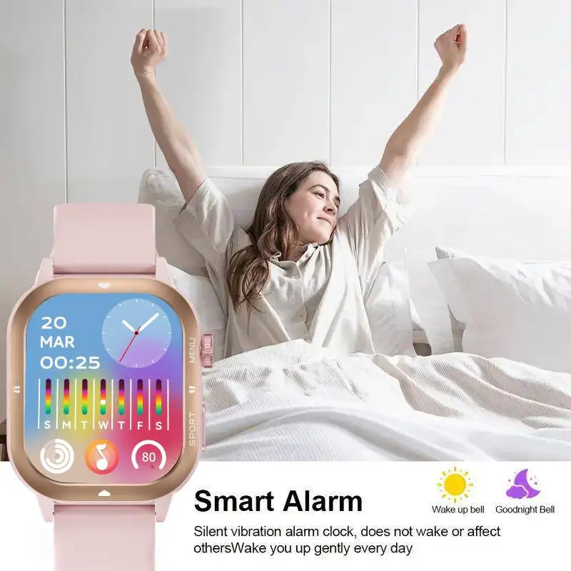 

See Your Fitness Data Clearly: LEADOYS C30 with Large Colorful 1.93" Display