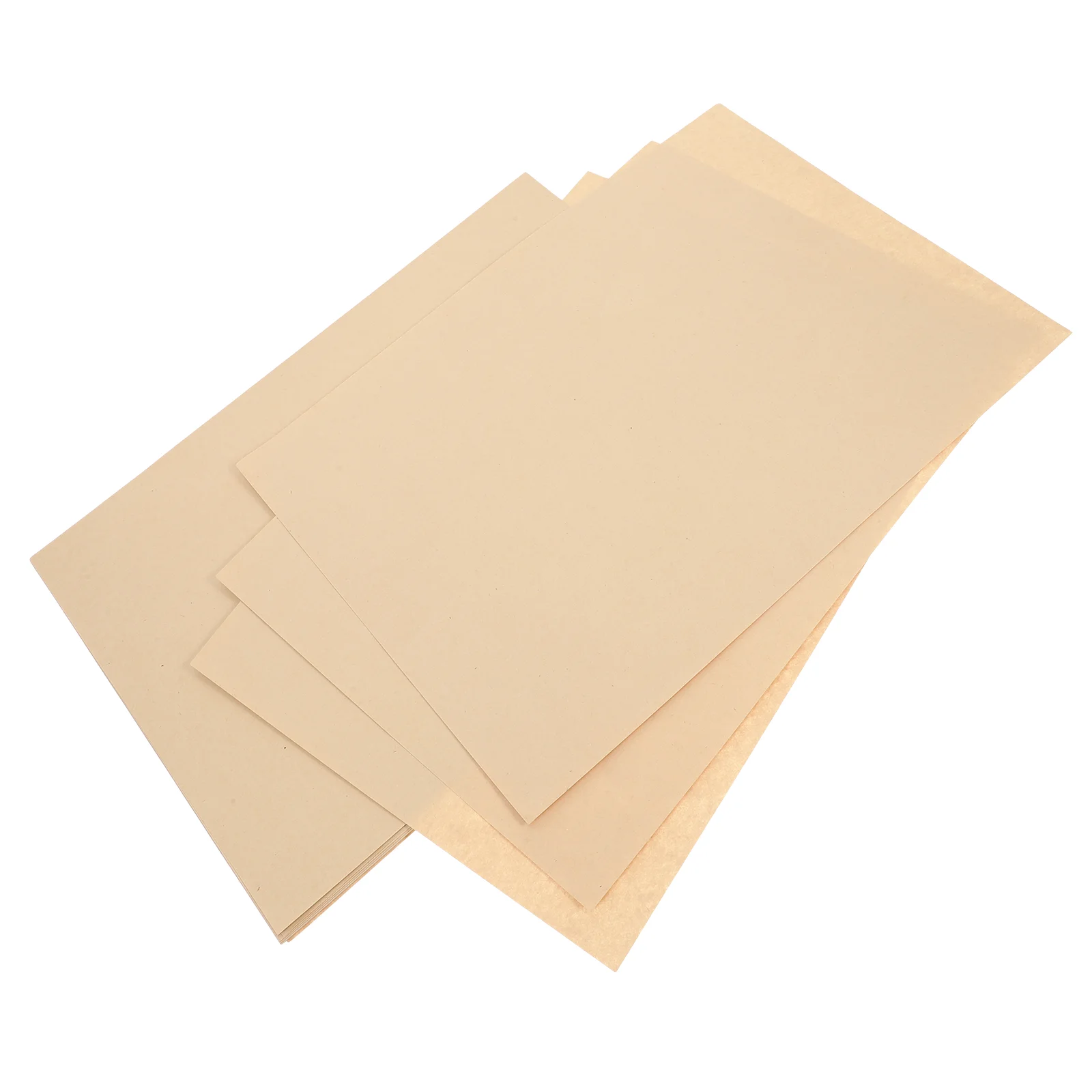 

50Pcs A4 Paper Sheets Parchment Retro Paper for Certificate and Diploma 90g (Light Brown) light color paper