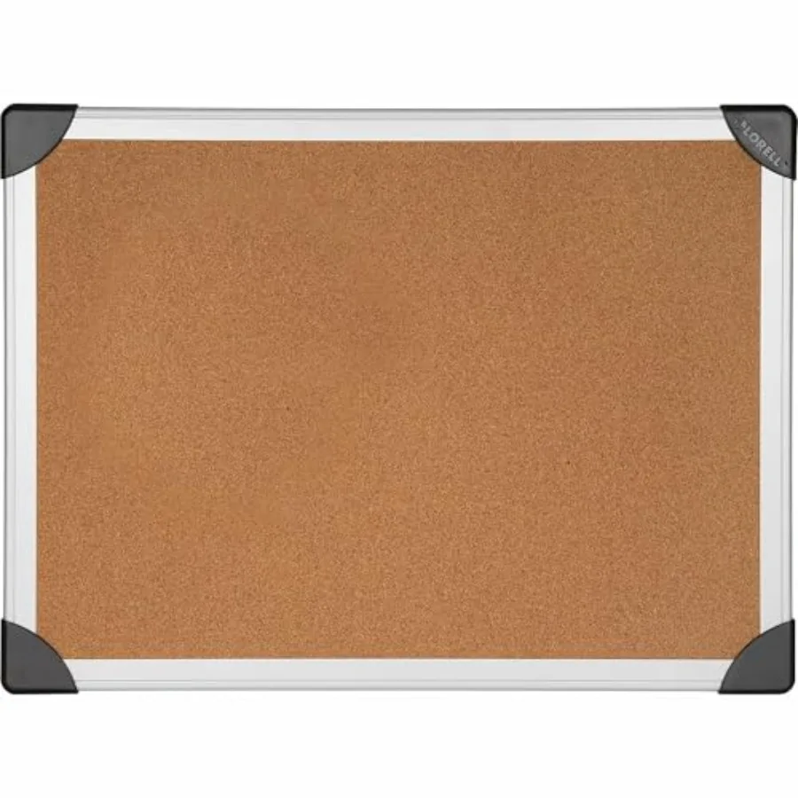 

Доска для заметок Cork Board 6'x4' из алюминия, серебристо-коричневая