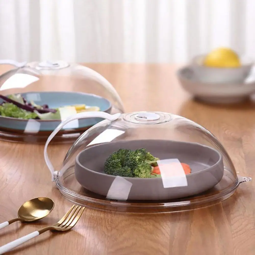 Tapa protectora de PP con rejillas de ventilación de vapor, cubierta de placa de microondas segura para lavavajillas, tapa antisalpicaduras, herramientas de cocina, cubierta de alimentos para microondas