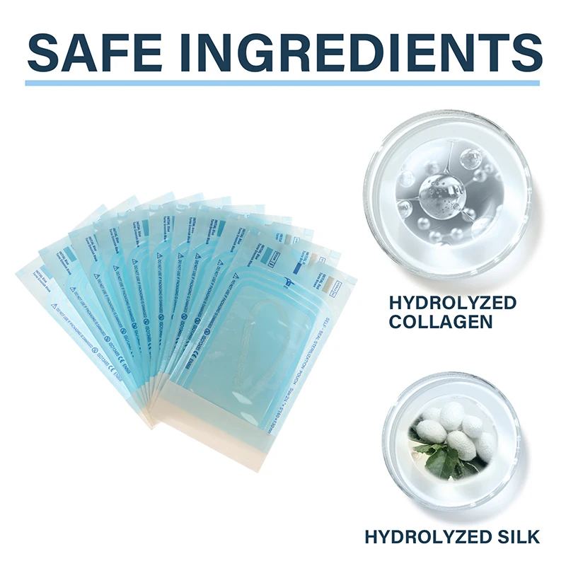 Anti-Wrinkle Anti-Aging Skin Care Face Filler Lift Firming Collagen Thread Water-Soluble No Needle Gold Protein Line