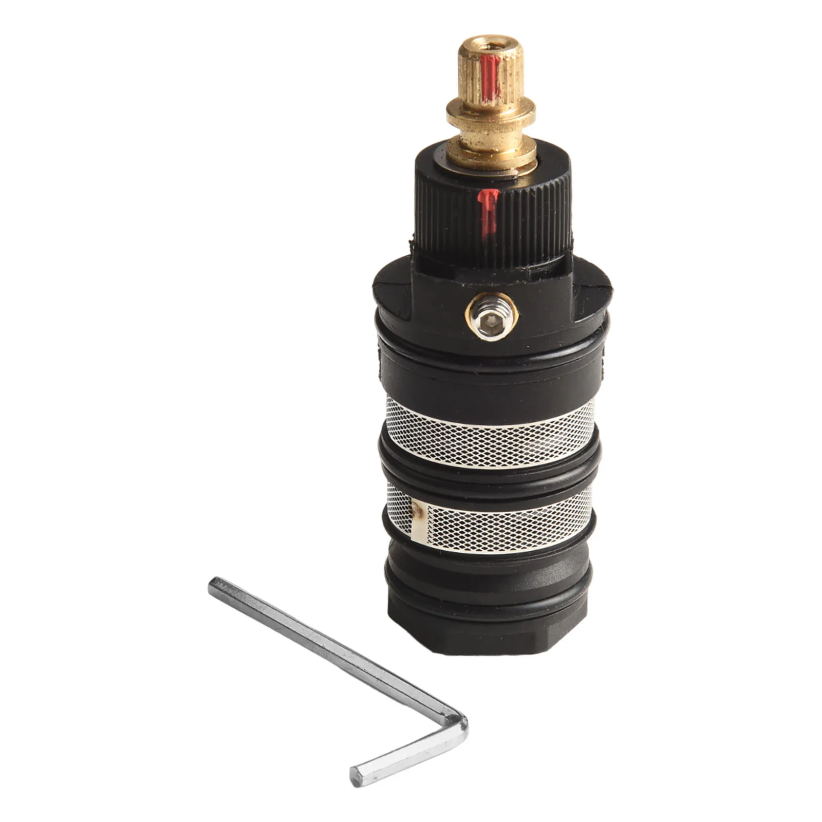 

Home Improvement Plumbing Fixtures Thermostatic Spool Thermostat Cartridge Brass Replacement Faucet Shower Valve