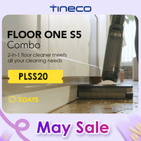 Tineco Floor One S5 Combo Wet Dry Vacuum Cleaner Cordless Smart Floor Washer Upright Home Electric Mop Wireless Self-Cleaning