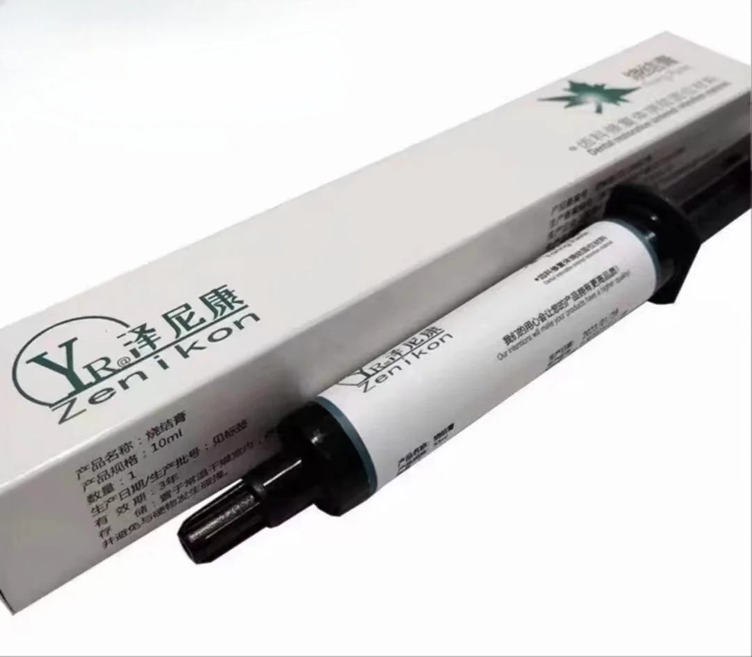 10ml Dental Oral Material Sintered Paste Fixed Adhesive Embedded Veneer Crown Bridge Embedded Body Single Crown Bridge Body