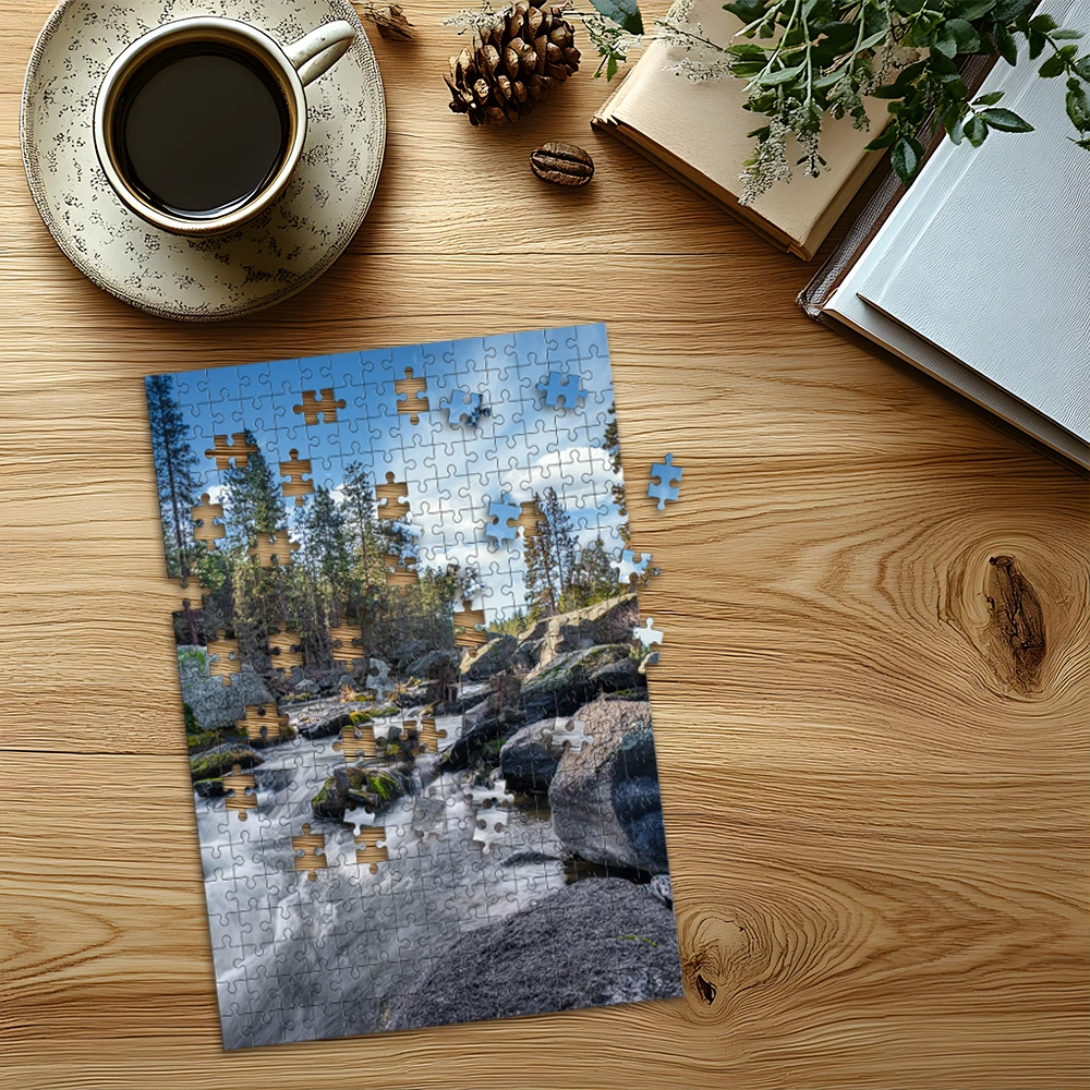 Custom Photo Puzzle 35-1000 Pieces Personalized Birthday Gift for Family And Friends Customizable Brain Teaser