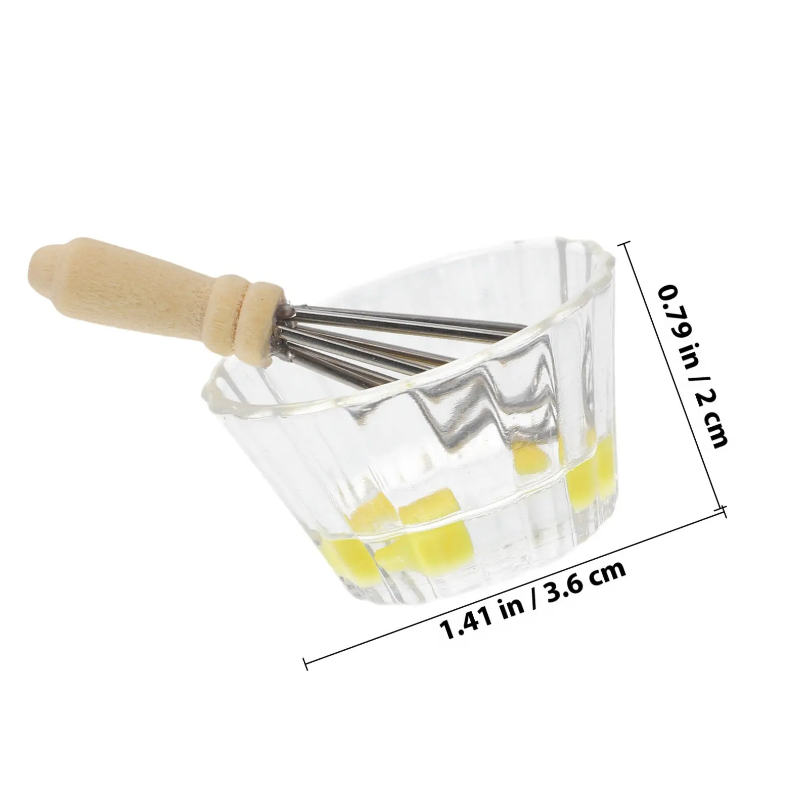 Realistic Miniature Kitchen Set Includes Egg Whisk Mixing Bowl for Dollhouse Miniature Baking Set Fine Motor Skill Development