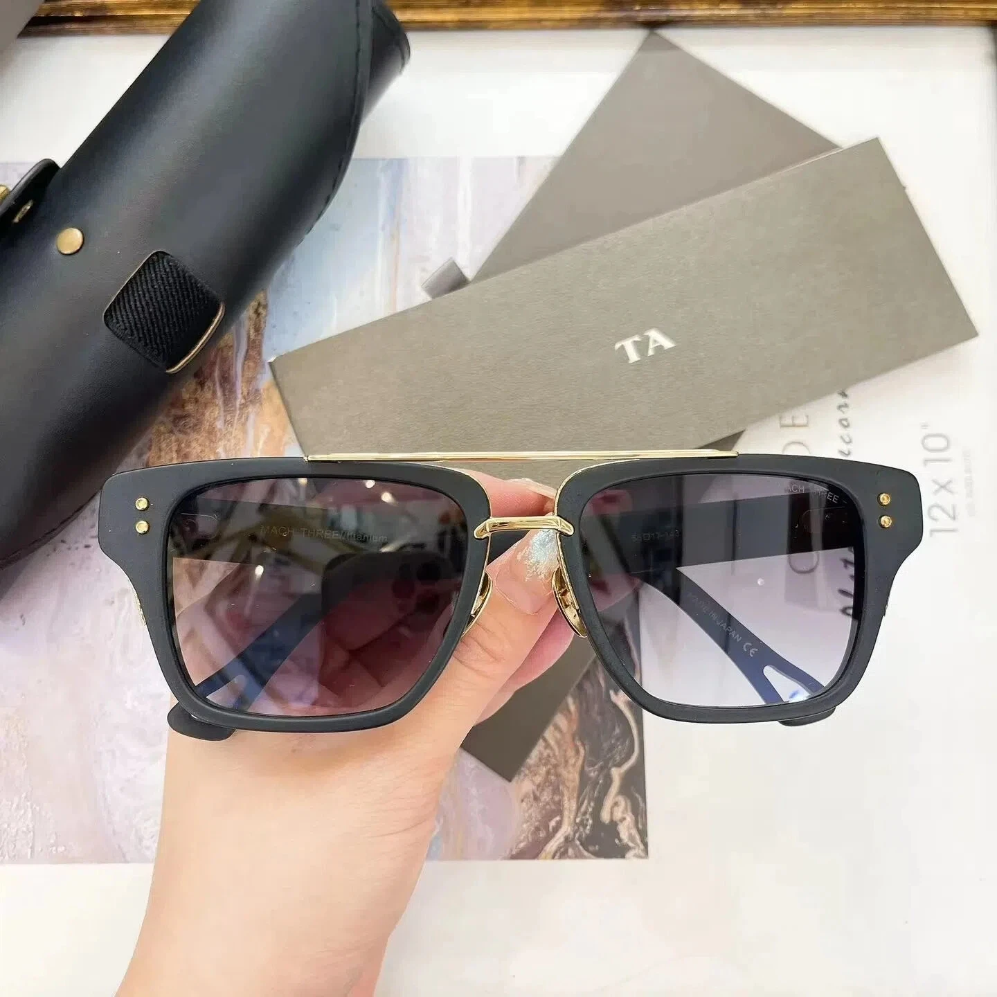 

Original Factory For DIYTA DT DRX-2059 MACH THREE With Brand Box Casual Luxury Designer Top Quality Fashion Men Women Sunglasses