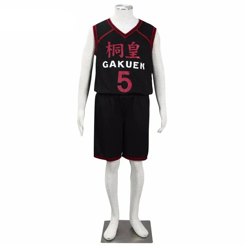 qq38Ainclu Anime Kuroko No Basuke Cosplay Costume Too Gakuen School Basketball Team Sport Outfit Aomine Daiki Jersey