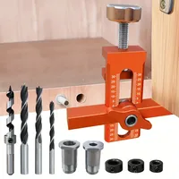 Cabinet Door Installation Positioner 6/8/10mm Rebounder Punched Mounting Jig Wardrobe Cabinet Door Panel Installation Jig