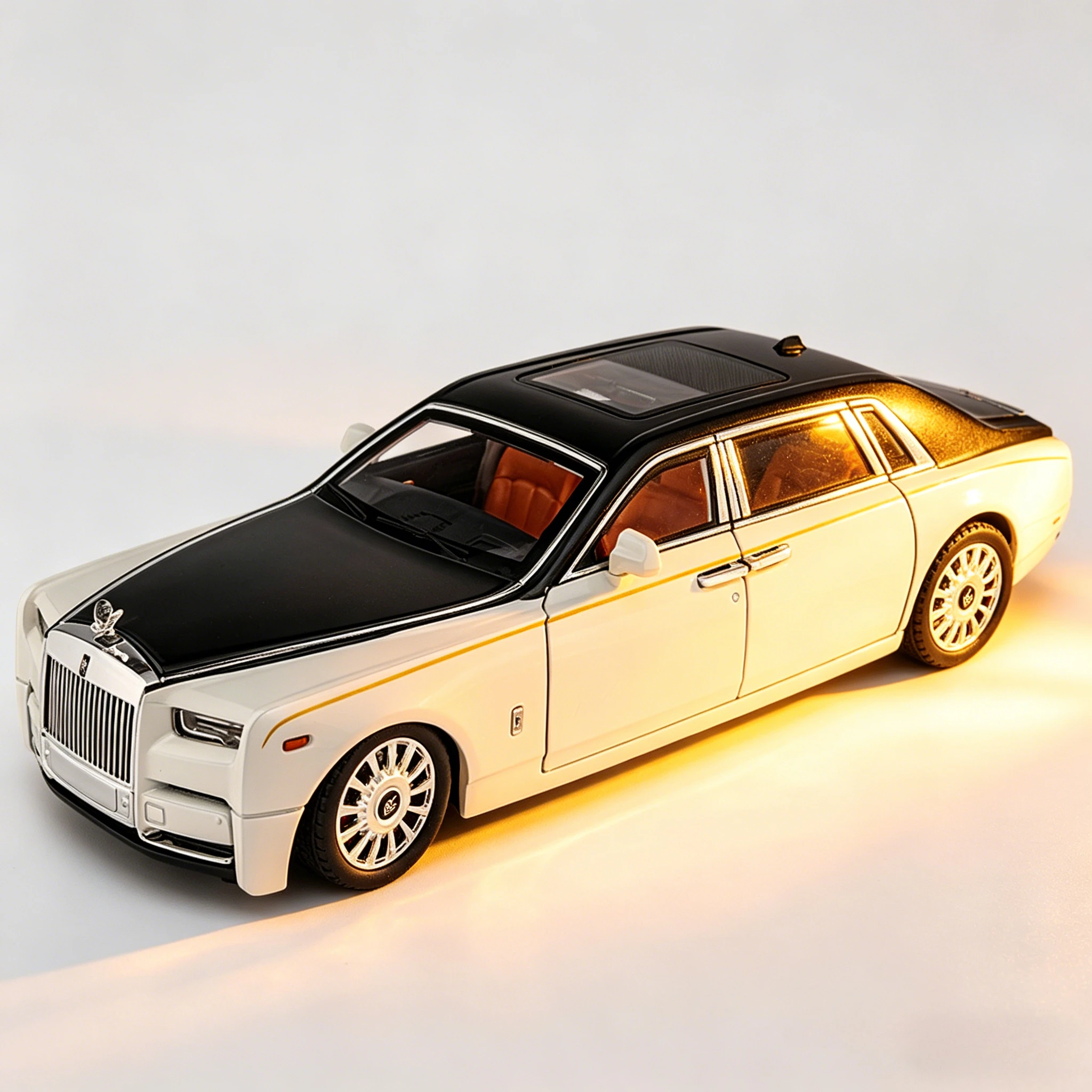 

1:18 Phantom Luxy Car Alloy Car Diecasts & Toy Vehicles Toy Car Metal Collection Model car Model High Simulation Toy