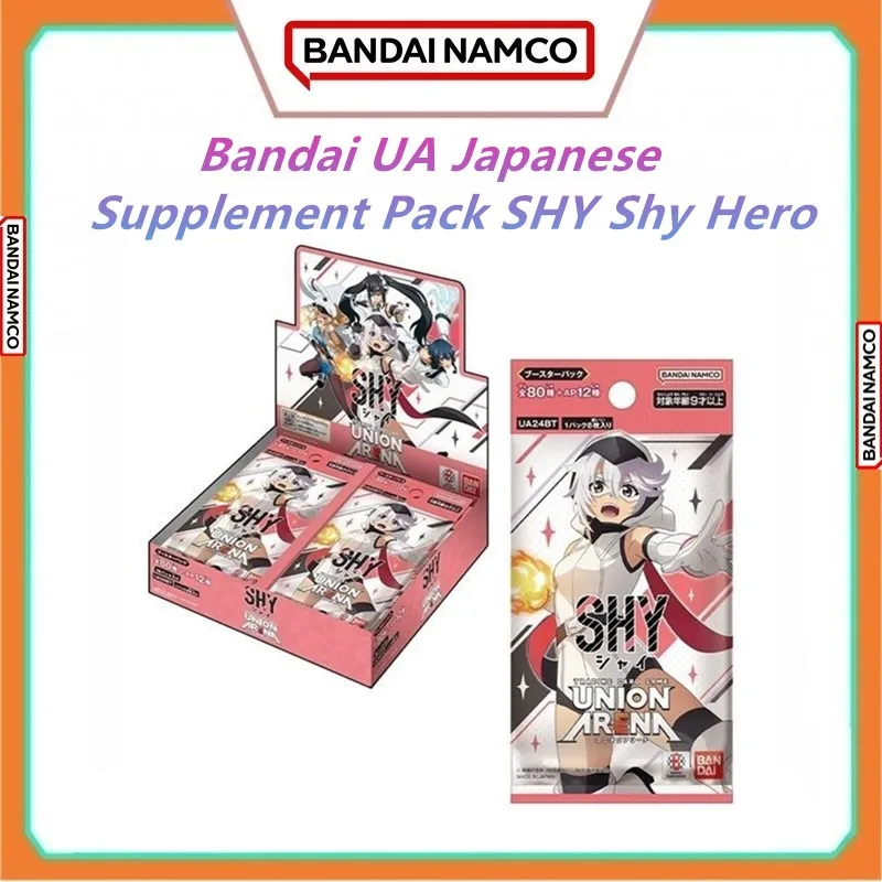BANDAI UNION ARENA Series Booster Pack Japanese Version Collectible Card Whole Box Packaging Bleach Idolmaster Surprise Gift Toy