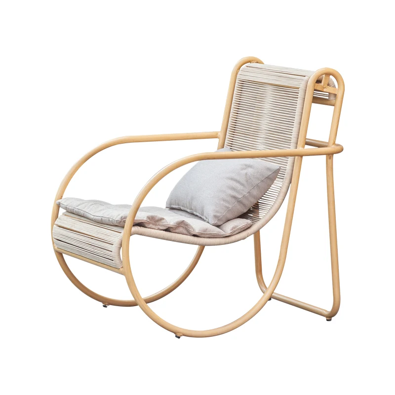 

Balcony note rocking chair, courtyard leisure rattan chair, nap lounge chair, lying bed, nap chair