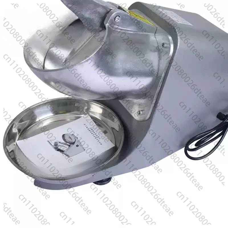 Large Capacity Automatic Ice Shaver Crusher High Efficiency Stainless Steel Ice Processing Tool For Commercial Use