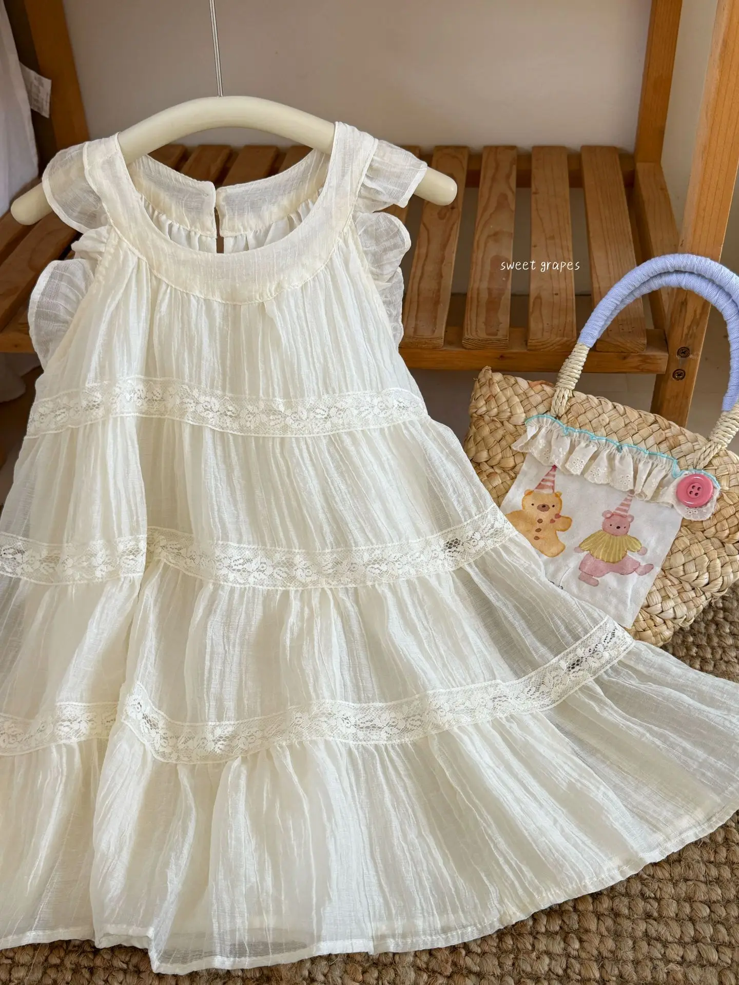 2026 New Baby Summer Girls Boutique Fairy Tulle  Dress, Princess Kids Sweet Fashion Party Dress 2 -8 T