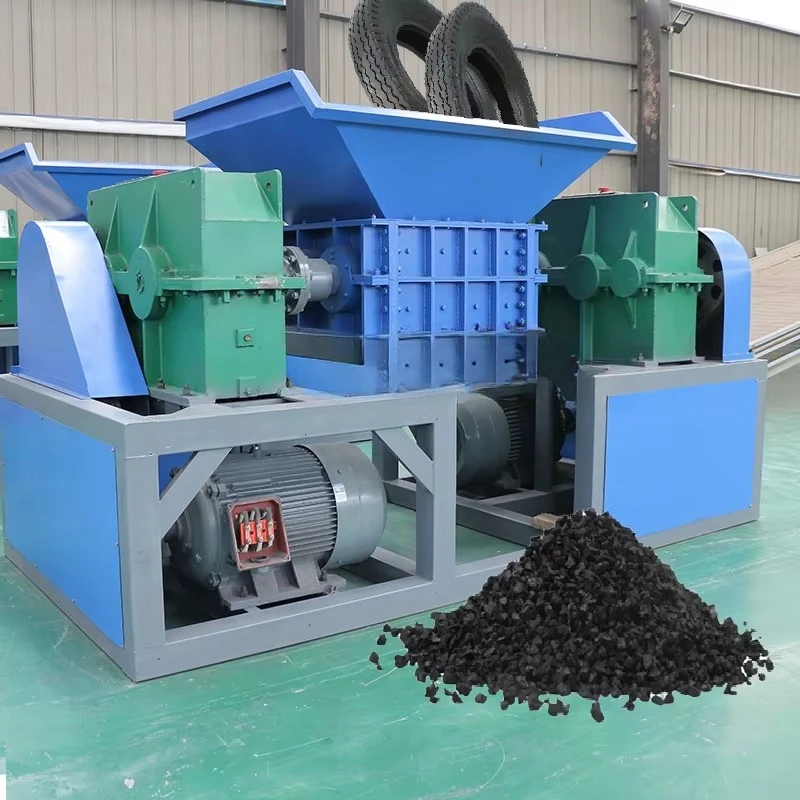 Industrial Tire Recycling Plant Waste Tire Processing Line Rubber Powder Production System High Output