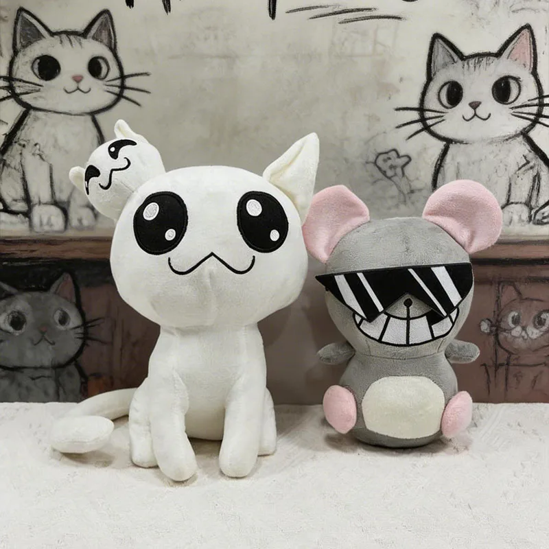 

New product Mewgenics Meow Meow combines game merchandise with doll toys, featuring a radical mouse and double-headed cat mercha