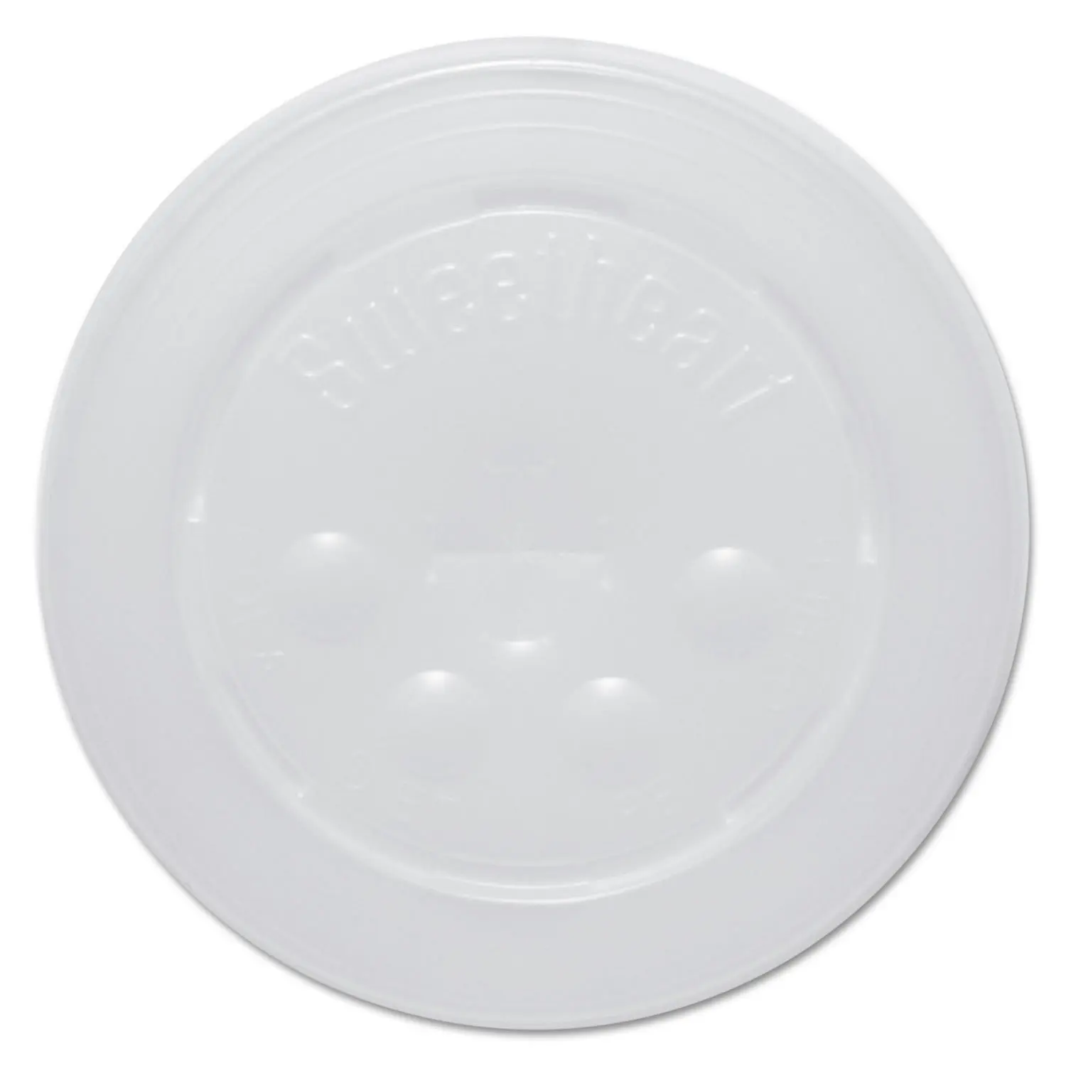 

L16BL-0100 Id Straw Slot Plastic Lid -translucent - For Paper Cold Cups (Case of 2000)