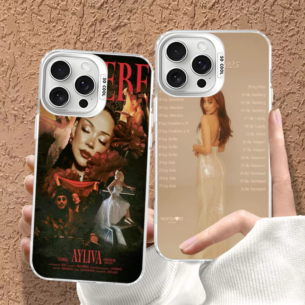 

Ayliva German Singer Phone Case For IPhone 16 15 14 13 12 11 Pro Max X XR XSMAX 8 7 Plus Matte Shockproof Back Cover