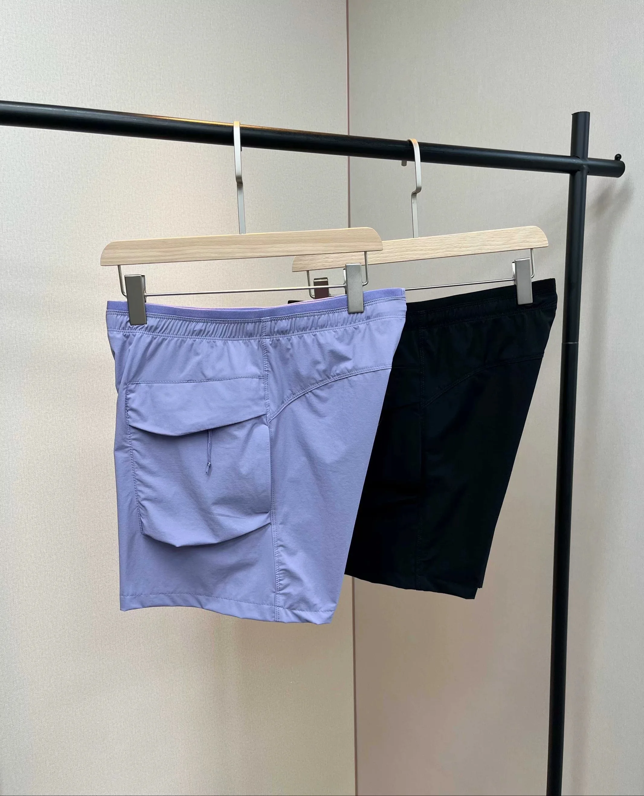 Outdoor Quick Dry Sportswear Shorts Women Summer High Waist Hip Covering Slimming Waterproof Multi Pocket Casual Pants