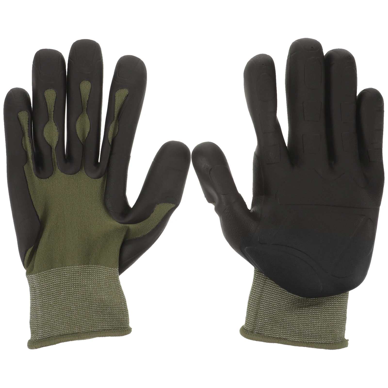 1 Pair Protective Gloves For Men Durable Non-Slip Work Gloves Industrial Construction Cleaning Outdoor Working Gear Home Use