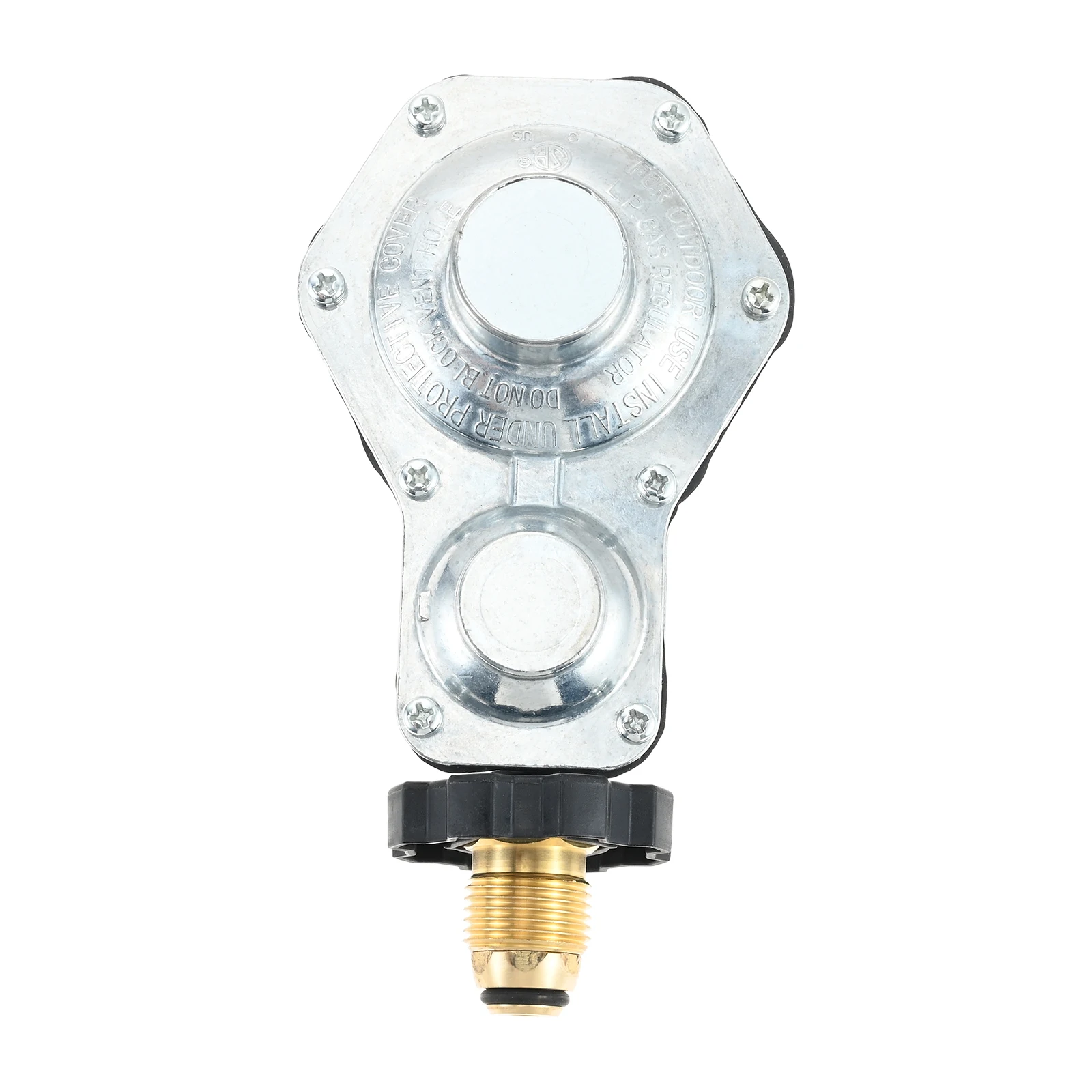 

Двухступенчатый регулятор пропана POL 3/8 "гнездовой разъем NPT подходит для баллонов POL 5-40 фунтов для автофургонов, генераторов, кемпинговой печи, газовых решеток, обогревателей