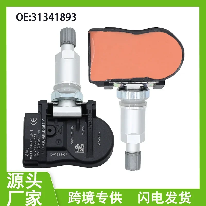 Tire Pressure Sensor for Volvo 31341893 for Volvo Vehicles Tire Pressure Monitoring System Auto Parts