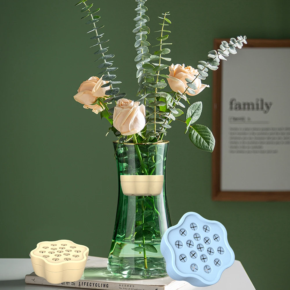 DIY Silicone Spirals Flower Stem Holder Romantic Twists Bouquet Wedding Decor For Living Room