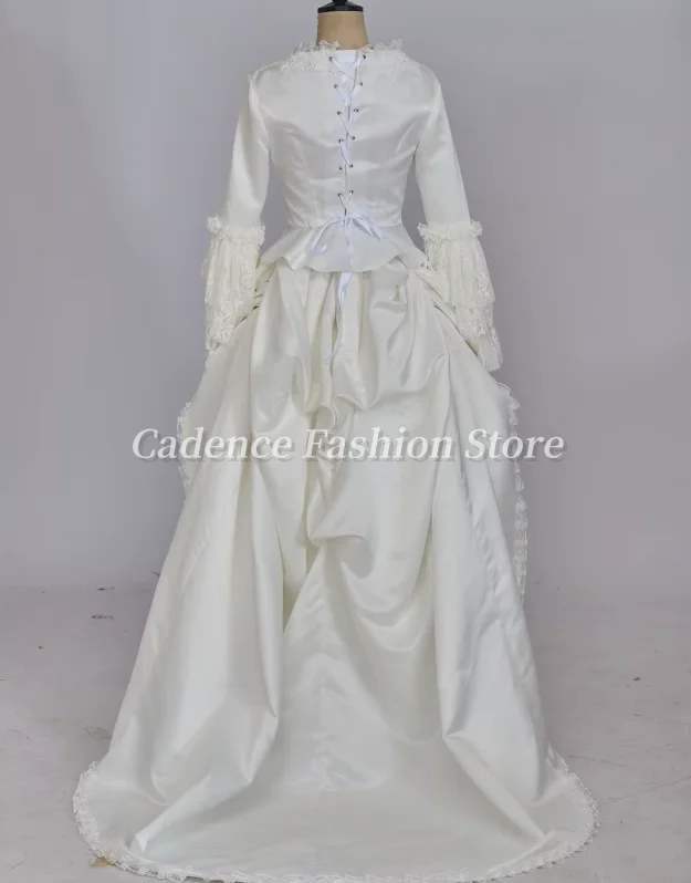 تخصيص الموسيقية تأثيري حلي الفيكتوري الأبيض فستان الزفاف فستان حفلة تنكرية فساتين لحضور الحفلات الموسيقية فساتين السهرة 2025