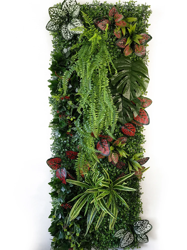 40X120Cm Kunstmatige Plant Wanddecoratie Simulatie Chlorophytum Comosum Gras Decoratie Tuin Hek Bruiloft Hotel Decoratie