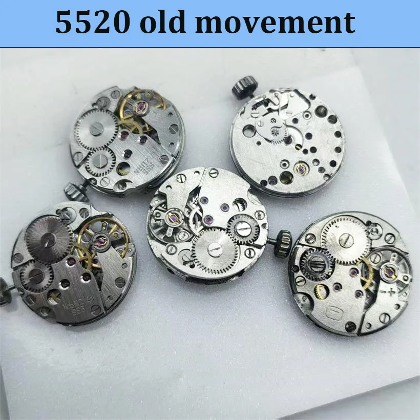 5520 Non functional Practice Old Movement Old Watch Broken Movement Disassembly Practice Movement Watch Accessories