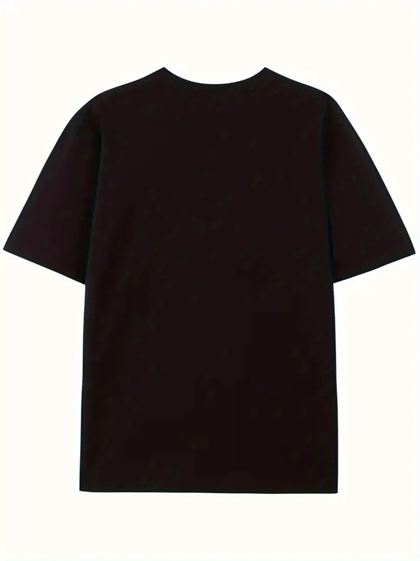 Kaus Lengan Pendek Gambar Cetak Grafis Lucu Pria Styller & Waldorf - Desain Karakter Setelan Bisnis Hitam, Regular Fit