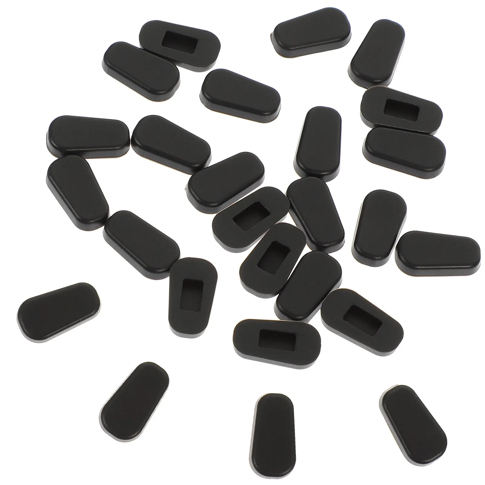 

12Pairs Silicone Eyeglass Nose Pads Anti-Slip Soft Replacement Nose Cushions Comfortable Glasses Frame Support Wear Accessories
