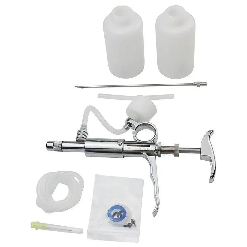 

Continuous syringe for animal injection, vaccine injection, syringe, needle for veterinary breeding