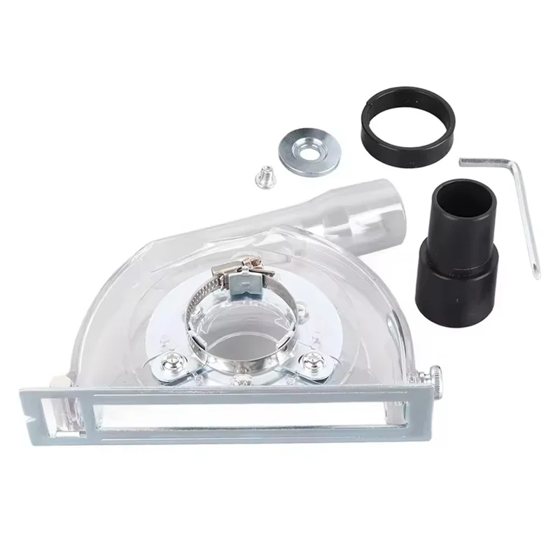 

4 Inch Angle Grinder Dust Shroud - Cutting & Grinding Cover For Various Disc Sizes