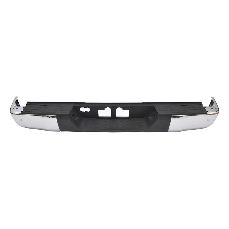 Cutting Style Modified Version Chrome With Sensor Holes Rear Bumper Assembly for Toyota Tundra 2014-2021