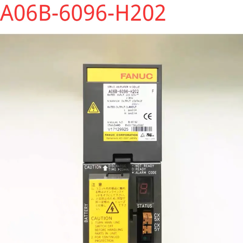 A06B-6096-H202 Second-hand tested ok  Servo Drive in good Condition