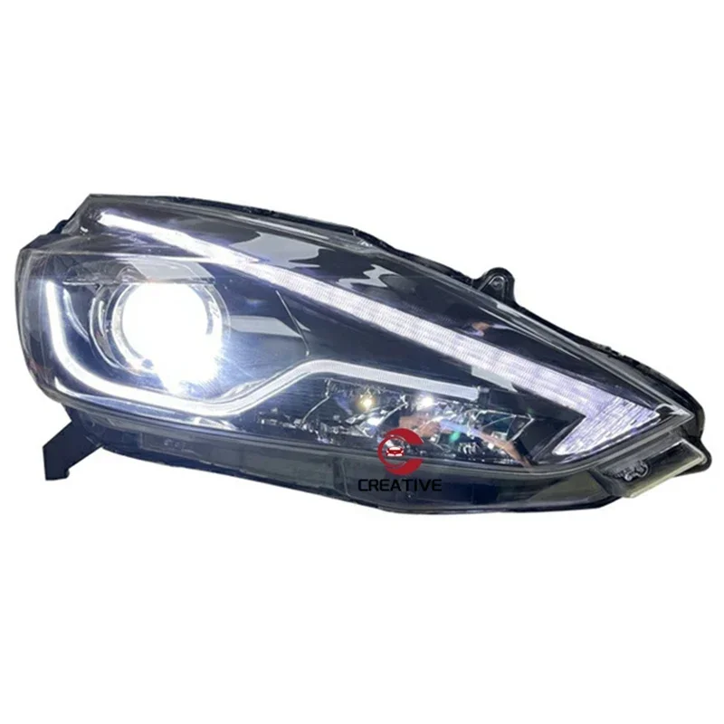 Auto Part LED Lamp Headlights for Nissan Sentra Sylphy Pulsar 2016-2020 B18 Dynamic Turn Signal High Beam Lens DRL Assembly